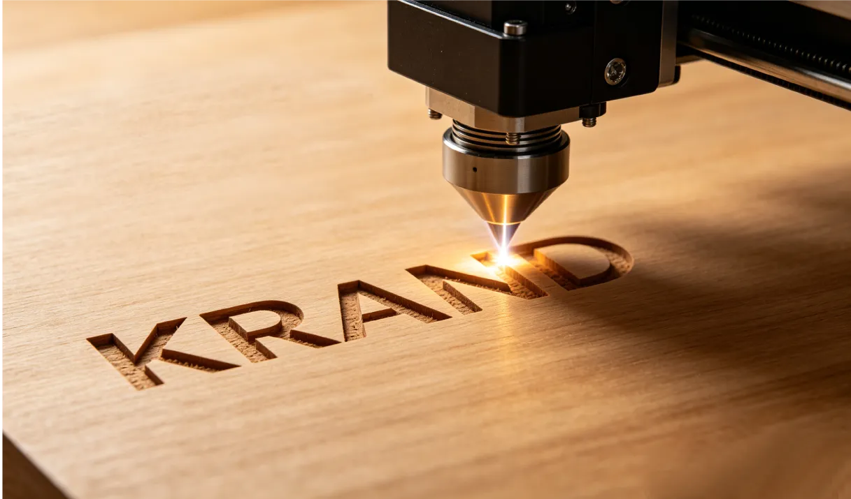 Custom logo engraving service