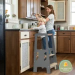 Adjustable Learning Tower — Black