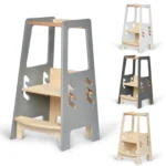 Adjustable Learning Tower — Grey