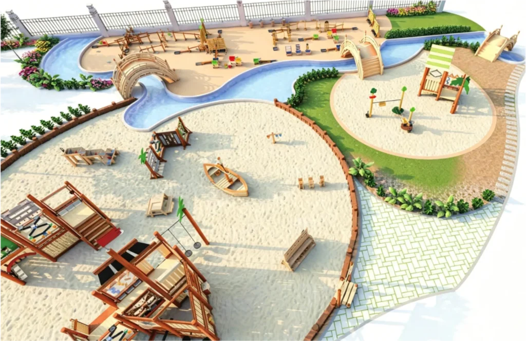 Outdoor Sand & Water Play Zone