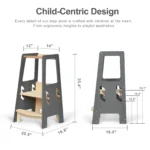 Learning tower in black