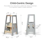 Learning tower in grey