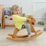 Wooden Rocking Horse - product detail view 3