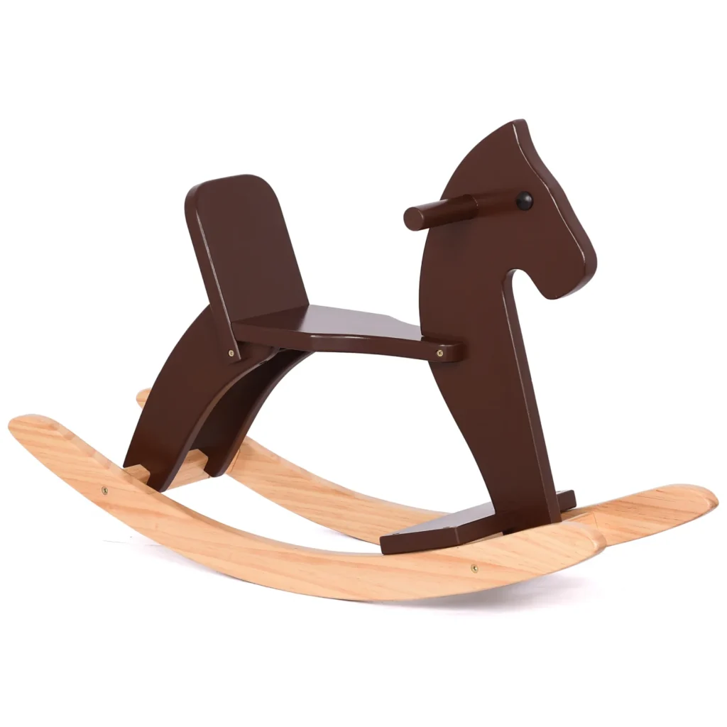 Main product photo of Wooden Rocking Horse (Espresso)