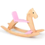 Main product photo of Wooden Rocking Horse (Pink)