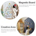 House-Shaped Magnetic Easel - product detail view 3