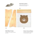Bear Sling Bookshelf - product detail view 3