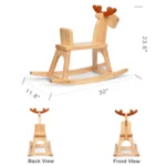 Reindeer Rocking Horse - product detail view 5