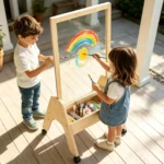 Transparent Rolling Easel - product detail view 4