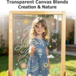Transparent Rolling Easel - product detail view 1