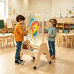 Transparent Rolling Easel - product detail view 3