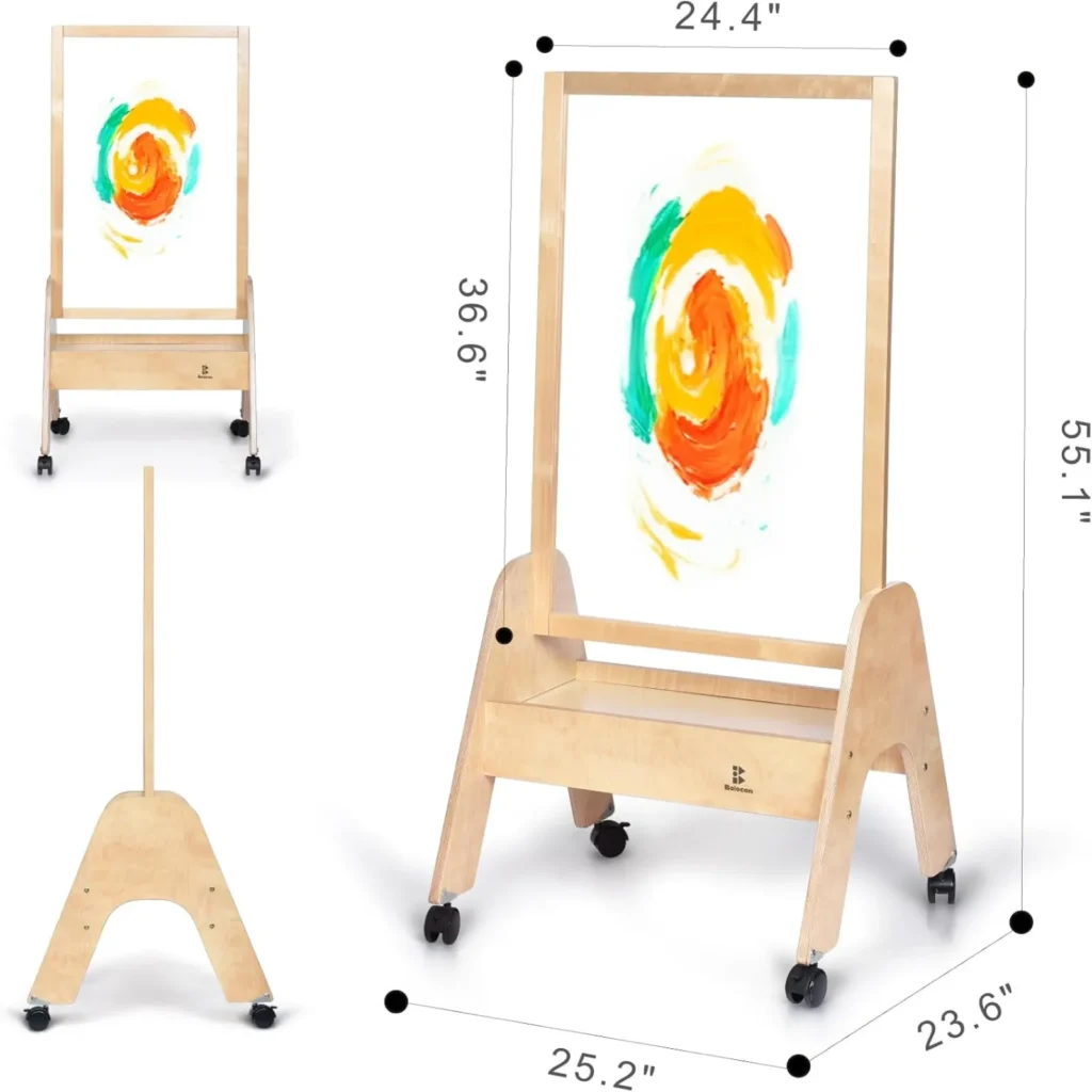 Main product photo of Transparent Rolling Easel
