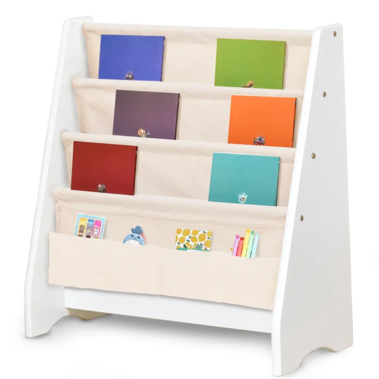 Main product photo of White Sling Bookshelf