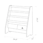 White Sling Bookshelf - product detail view 5